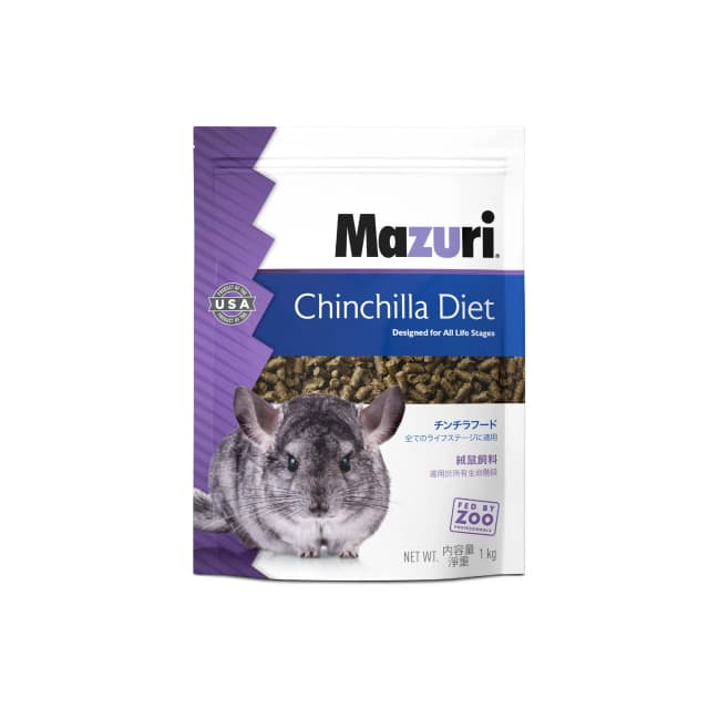 《Mazuri瑪滋力》1kg原裝包 龍貓飼料 原装進口 龍猫主糧 瑪祖龍猫 糧食飼料分装